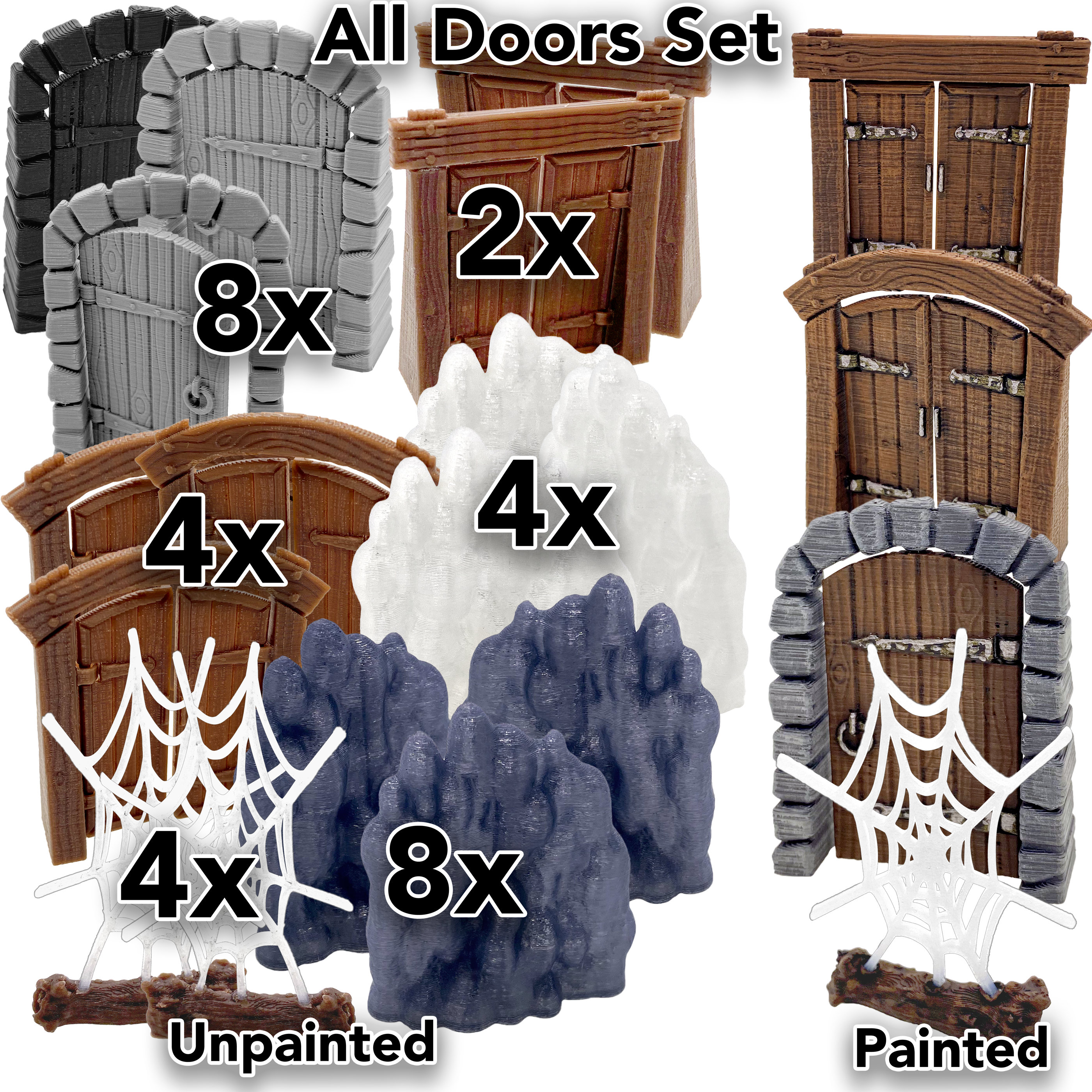 Gloomhaven Doors Sets up to 30 Pieces Gloomhaven | Etsy Canada