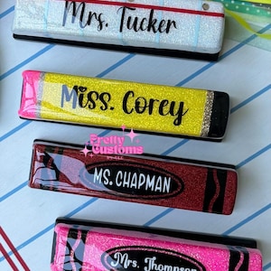 Personalized Glitter Stapler | Custom Name Desk Stapler  | Teacher Gift | Gift Ready Option