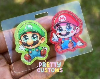 Power-Up Bros X-Ray Markers | R & L Radiology Markers | Retro Gaming Inspired X-Ray Markers | Rad Tech Gift | Medical Imaging