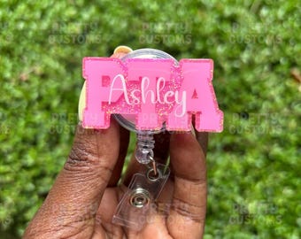 PTA Badge Reel, Badge Holder