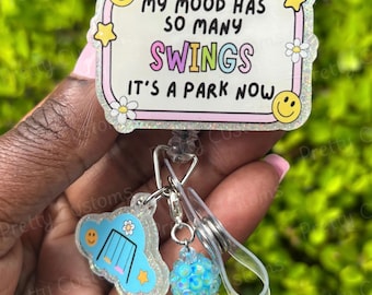 Cute Badge Reel, Funny Badge, Sarcasm, Sarcastic Badge Reel,  Badge Reel Gift, ID Holder, Permanent, Interchangeable