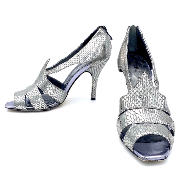 disco platform heels