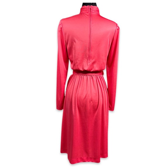 Vintage 1970s does the 1940s Pink Dress/ vintage,… - image 8