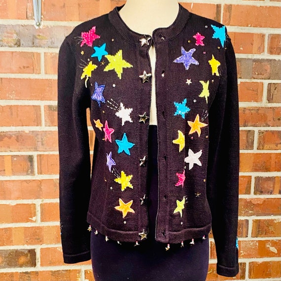 Vintage 1980s Graphic Star Themed 