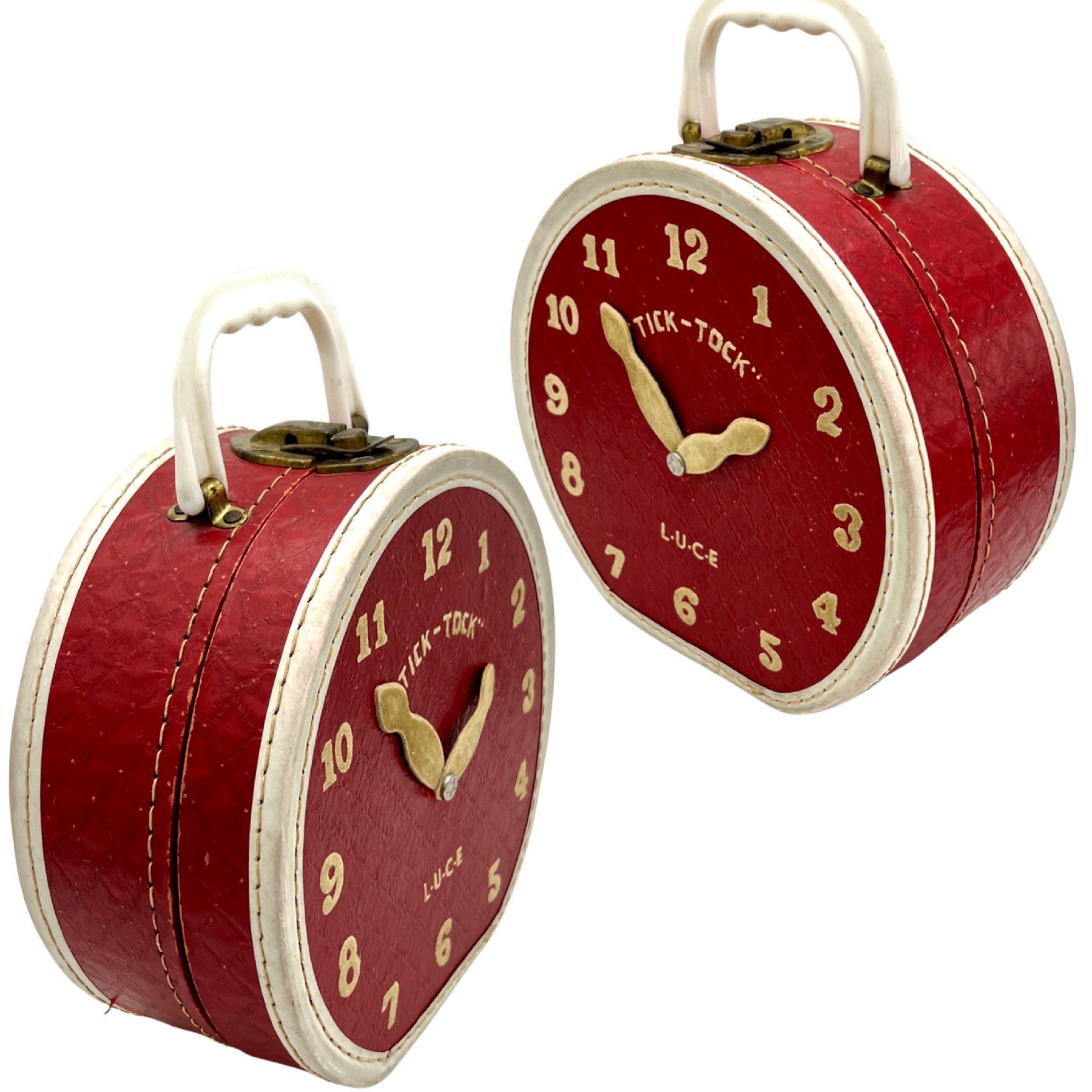 Seth Thomas vintage coin purse travel alarm clock, German made Tested | eBay