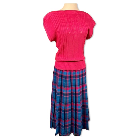 Plaid maxi skirt 80 discount