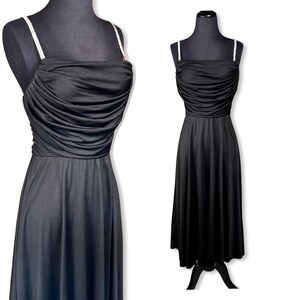 Abito in organza a fisarmonica, vintage anni '70 - Etsy Italia