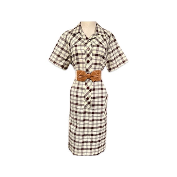Vintage 1960s XXL Shift Dress | 60s Plus size 22 … - image 1