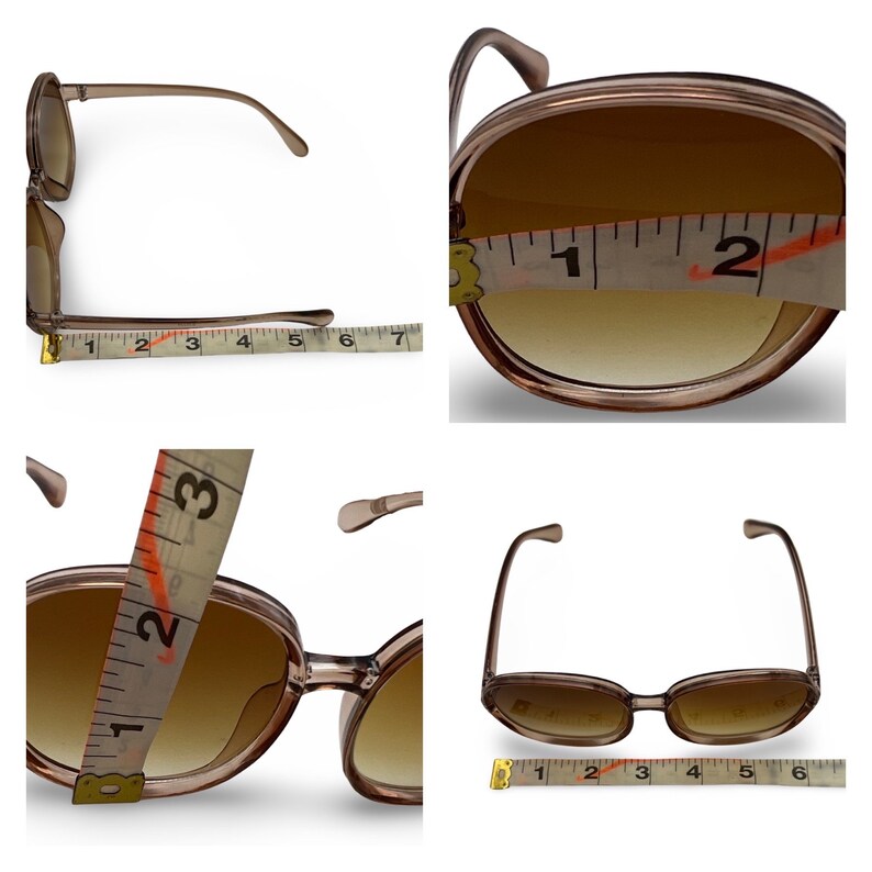 Vintage 1970er-Jahre-Sonnenbrille in Übergröße, 70er-Jahre-große quadratische getönte Sonnenbrille, coole 70er-Jahre-Disco-Sonnenbrille, riesige 70er-Jahre-Sonnenbrille Bild 5