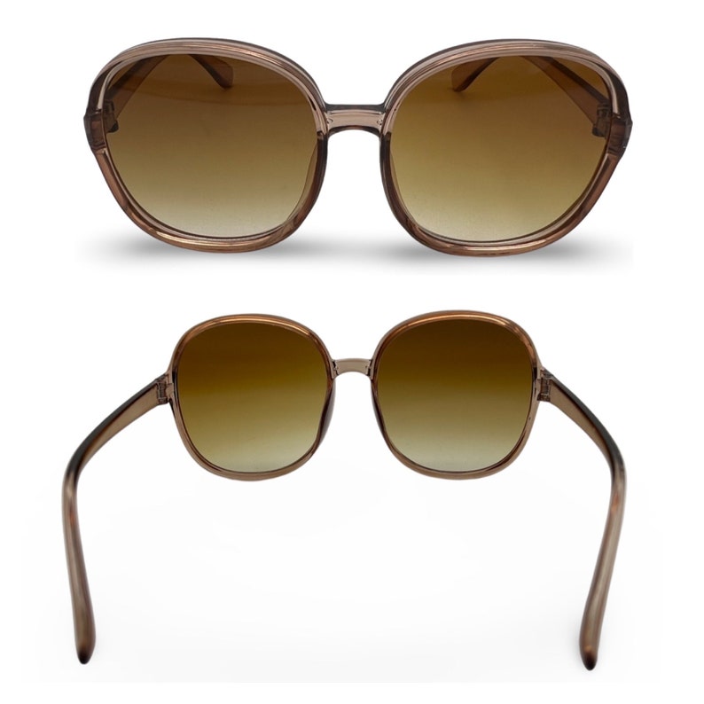 Vintage 1970er-Jahre-Sonnenbrille in Übergröße, 70er-Jahre-große quadratische getönte Sonnenbrille, coole 70er-Jahre-Disco-Sonnenbrille, riesige 70er-Jahre-Sonnenbrille Bild 3