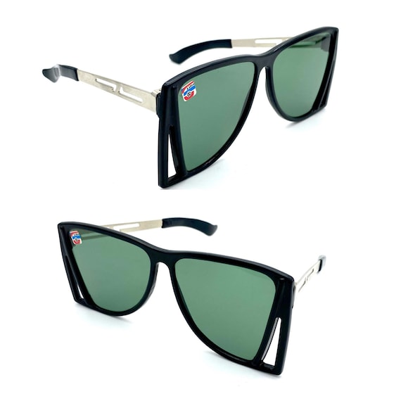 Vintage 1960s Vintage Mod Sunglasses, 60s Europea… - image 3