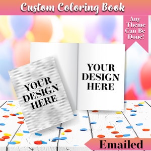 Custom Coloring Book Digital