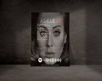 Adele Album Art Etsy