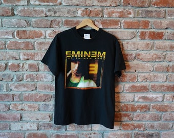 EMINEM 2003年　EURO tour Tシャツ　XL Vintage 2003 Eminem T-shirt the Eminem Show European Tour Hip Hop