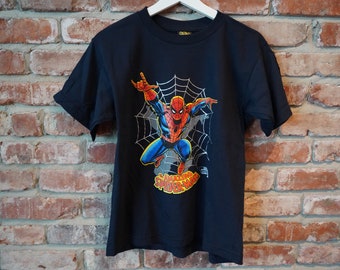 Vintage 90s Changes The Amazing Spiderman T-Shirt T Shirt Shirt - Youth Large L