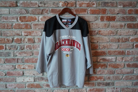 Blackhawks grey jersey shop
