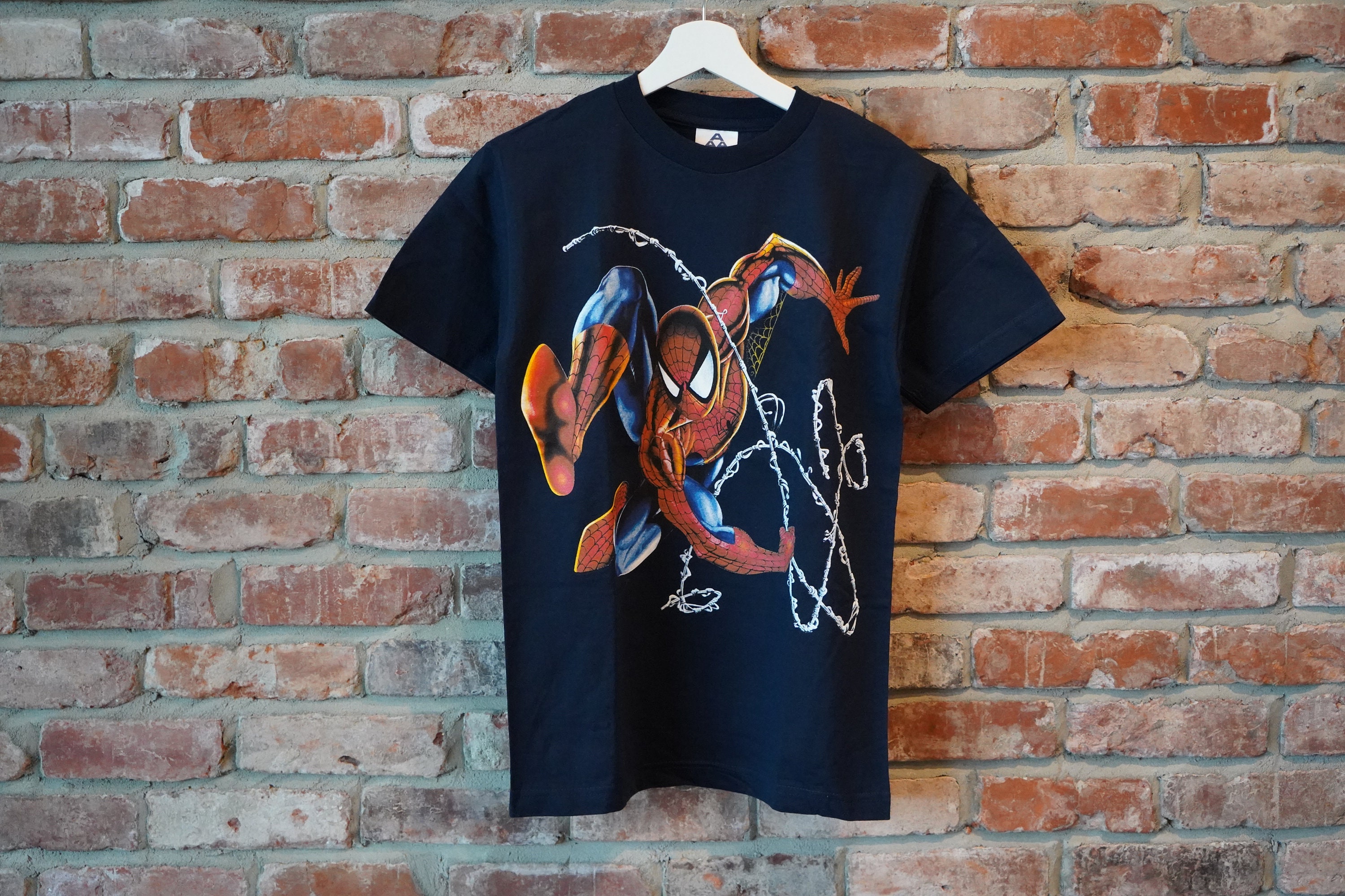 【史上最も激安】 T-shirt Spiderman Changes 90s Vintage T Youth - Shirt Shirt トップス