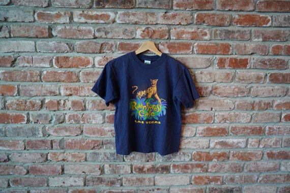 Vintage Las Vegas Rainforest Cafe T Shirt T-Shirt… - image 1