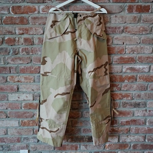 Vintage Shell Gore-Seam Gore Tex Military Army Trousers Camo Pants - Small S Regular R