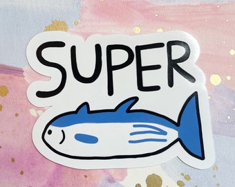 Super Tuna | BTS Jin-Inspired Sticker