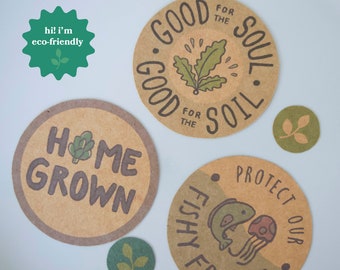 Eco-Friendly Sticker Bundle