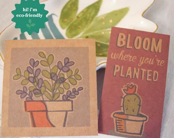 Plant Lover Stickers | Eco-Friendly Sticker Set