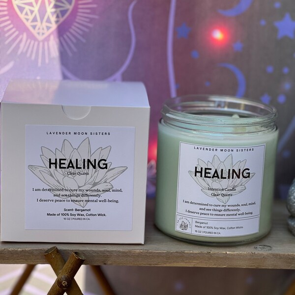 Healing Candles Etsy