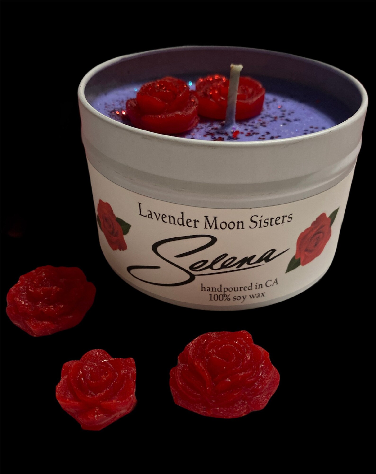 Selena Candle Selena Selenas Tribute Candle Como La Flor Etsy