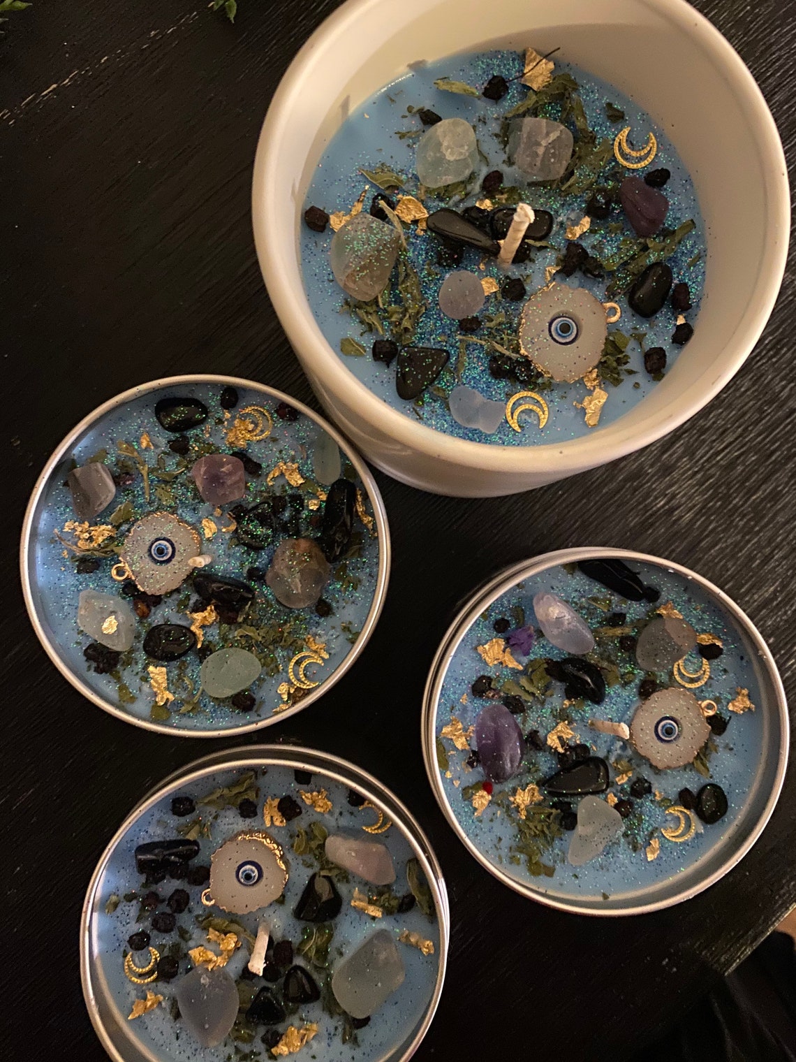 Evil Eye Protection Candle Evil eye evil eye candle Candle Etsy