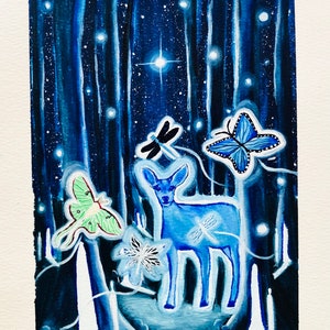 Print of - “Spirit of the Doe”  -10”x8”