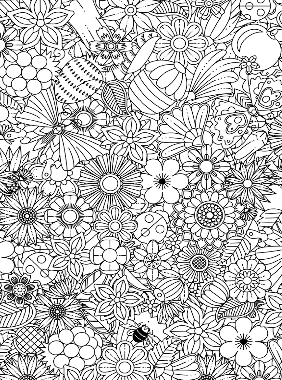 color-your-own-calendar-printable-2021-calendar-colorable-etsy