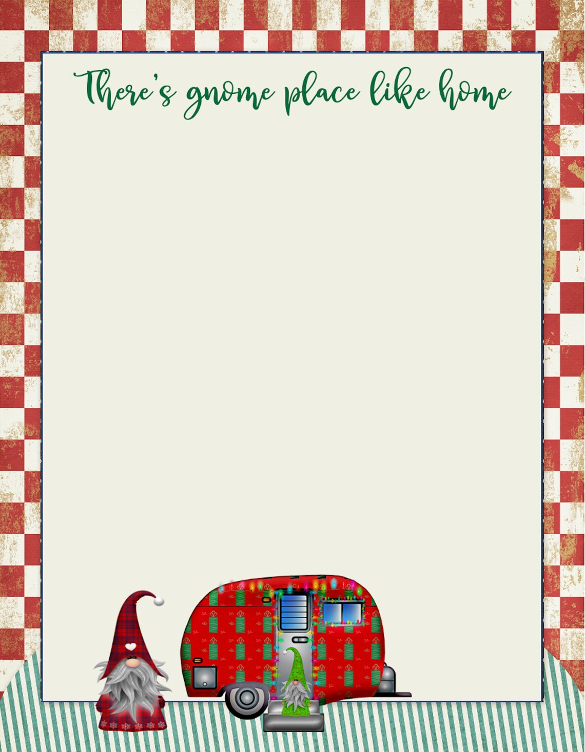 Darling Gnome Papers Gnome Printables Gnome Journal Pages Etsy