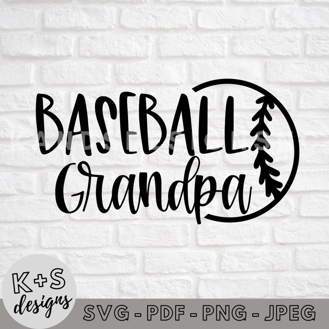 Baseball Grandpa SVG, Digital Cut File, Cricut Svg, Cameo Svg, Sports