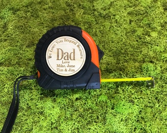 Father's Day Gift Personalized Tape Measure Gift for Dad No One Measures Up to You  Grandparents Gift Personalized Handyman Dad Gift Daddy