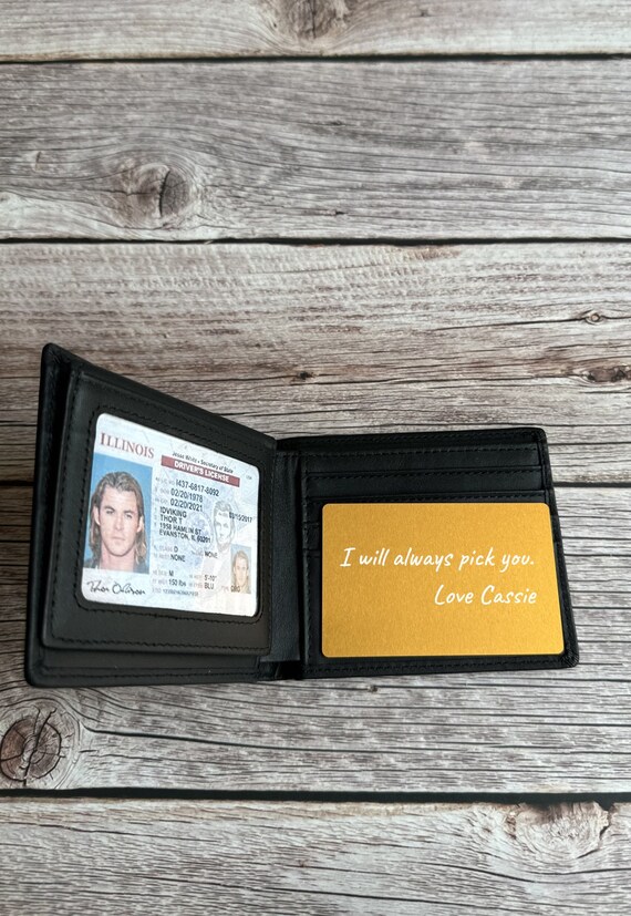 ACohel Wallet Card Holder Custom Imprinted 