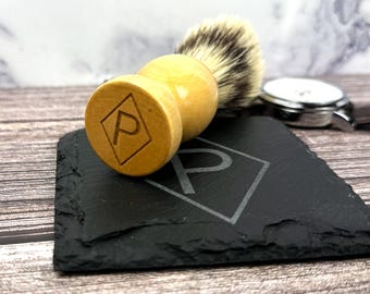 Personalized Shaving Brush Gift Set for Men Beard Comb & Gift Father’s Day
