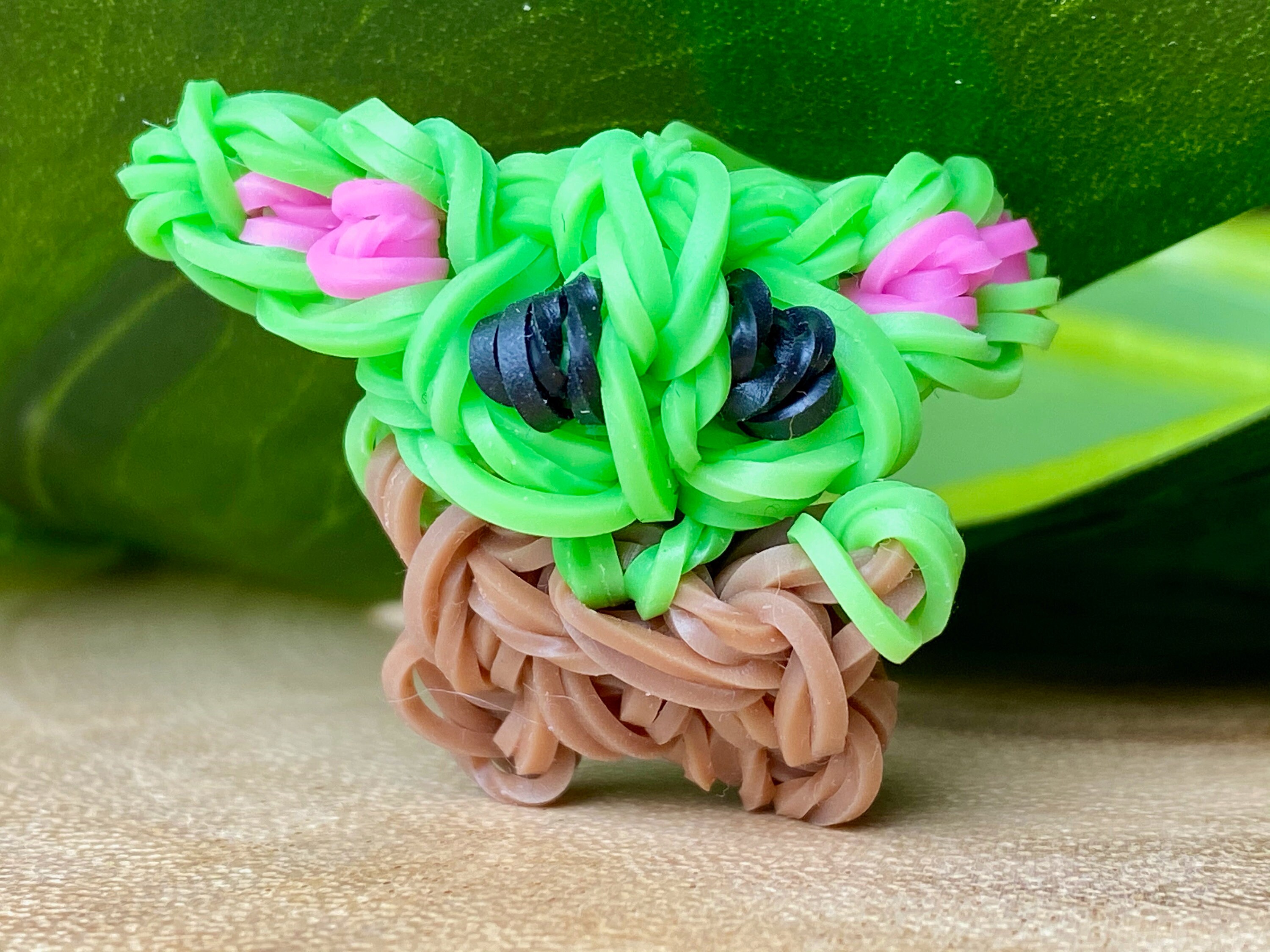 Baby Yoda Rainbow Looms Star Wars Etsy UK