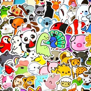 Kawaii Animal sticker pack 50-100pcs
