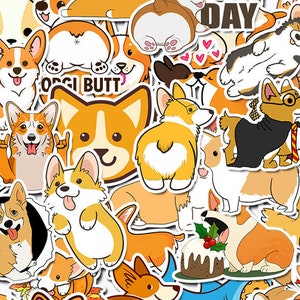 Corgi stickers pack