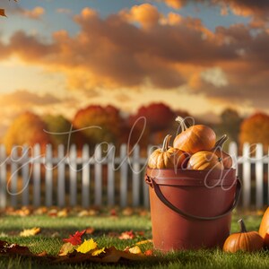 Digitale herfstpompoenachtergrond voor fotografie, herfstpompoenpatch Digitale achtergronden voor Photoshop Eenvoudige pompoen digitale achtergrond voor kinderen