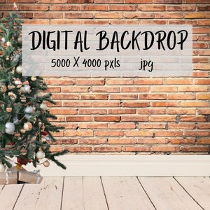 Christmas Backdrop / Christmas Mockup / Christmas Digital Backdrop / Christmas Digital Background / Christmas Background