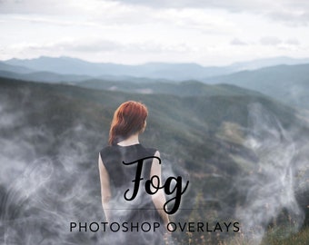 Photoshop Fog Overlays, Photoshop Overlay, Misty Overlays, Photo Fog, Foggy Overlay, Photography Fog, Smoke Overlays, Photography Overlay