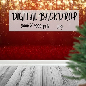 Christmas Digital Background / Christmas Backdrop / Christmas Mockup / Christmas Digital Backdrop / Christmas Background