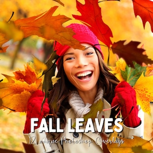 Fall Overlay Photoshop, Fall Leaves Overlays, Falling Leaf Overlay, Falling Leaves Fall Photoshop Textures. Autumn Photoshop Overlays