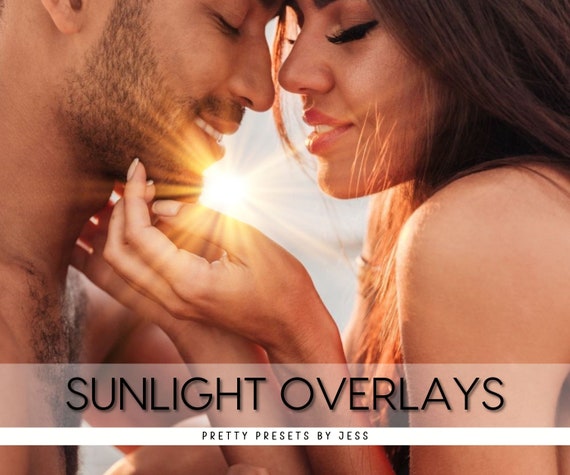 Sunlight Photoshop Overlays, Realistic Sun Overlay, Sun Rays Overlay, Beach Overlays, Sun Flare Light Burst Overlay for Photoshop Editing