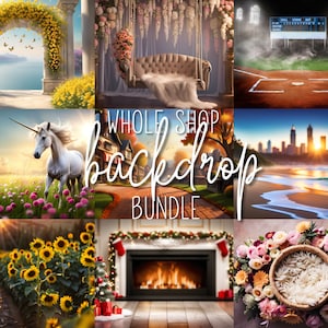 Digital Photography Backdrop Bundle, Photo Composites, Photoshop Backdrop, Newborn Digital Backdrop, Sports Backdrops, Photography Editing