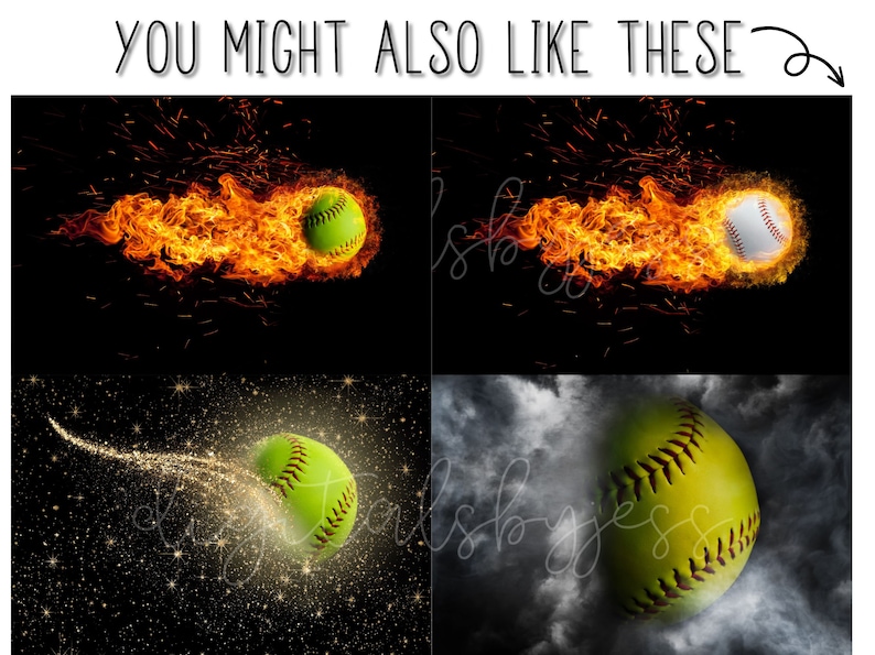 Softball Backdrop, Sports Digital Background, Sports Backdrop, Photoshop Layers, Softball Photo Background, Photoshop Sports Templates image 3