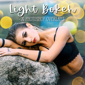 26 Bokeh Overlays, Wedding Photography Overlays