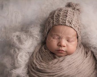Newborn Digital Composite Photography Digital Backdrop Featuring Beige Fur, Studio Photo Backdrop Photoshop Newborn Digital Newborn Backdrop