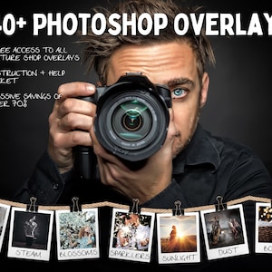 Whole Shop Photography Overlays Bundle, Overlays Photoshop for Photographers, Photoshop Overlays, Photo Overlay for Christmas, Image Overlay